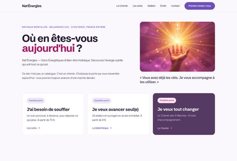 Nat'Énergies, prise de rendez-vous